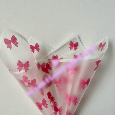 2024 New Bow Tie Korean Sydney Paper Flower Wrapping Paper Gift Wrapping Paper - Huayi Flower Wraps