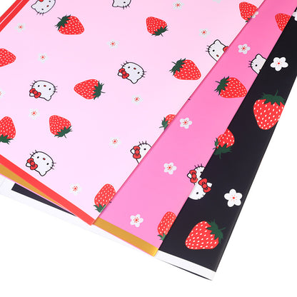 Strawberries Hello Kitty Wrapping Paper