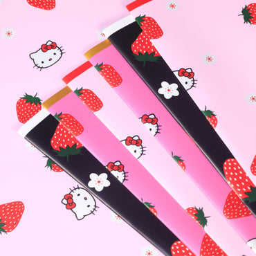 Strawberries Hello Kitty Wrapping Paper