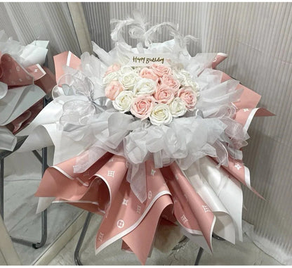 Valentine's Day Floral Paper,Pack 20 (57*57cm)