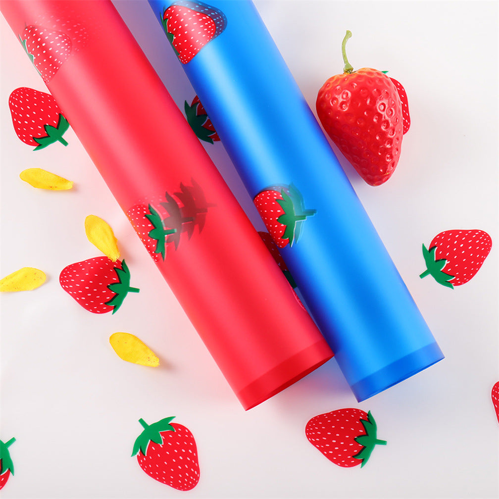 Strawberry Flower Wrapping Paper,Pack 20 (57*57cm).