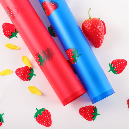 Strawberry Flower Wrapping Paper,Pack 20 (57*57cm).