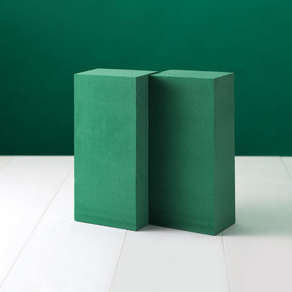 Wet Fresh Floral Foam Blocks Green Florist Foam Bricks for Spring Fresh Flower Arrangement and Crafts Supply,6.5*10*23cm