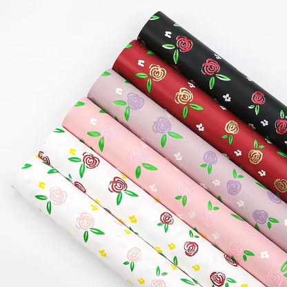 Wrapping paper waterproof bouquet flower wrapping paper florist packaging material