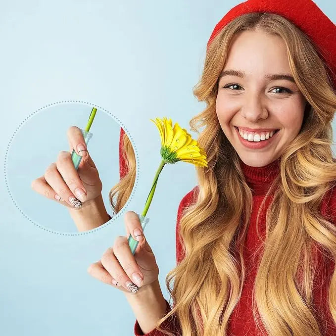 Clear Biodegradable Flower Water Tubes – 100pcs Flora Tubes for Bouquets