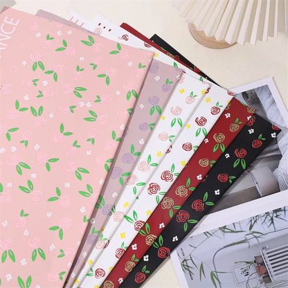 Wrapping paper waterproof bouquet flower wrapping paper florist packaging material