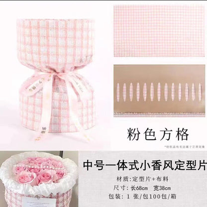 Bouquet styling sheetflower packaging bouquet liner fixing support paper,38*68cm