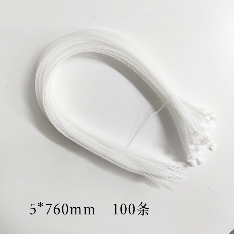 Flower Packaging Bouquet White Nylon Ties