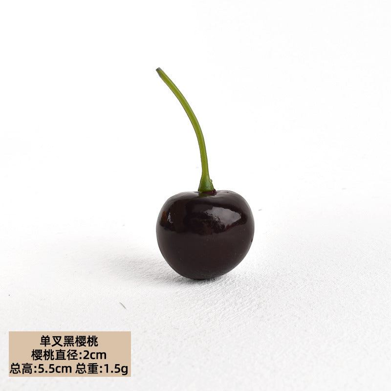 Artificial Foam Cherry Fruit – Home Decor, Shop Display & Photography Prop 20pcs