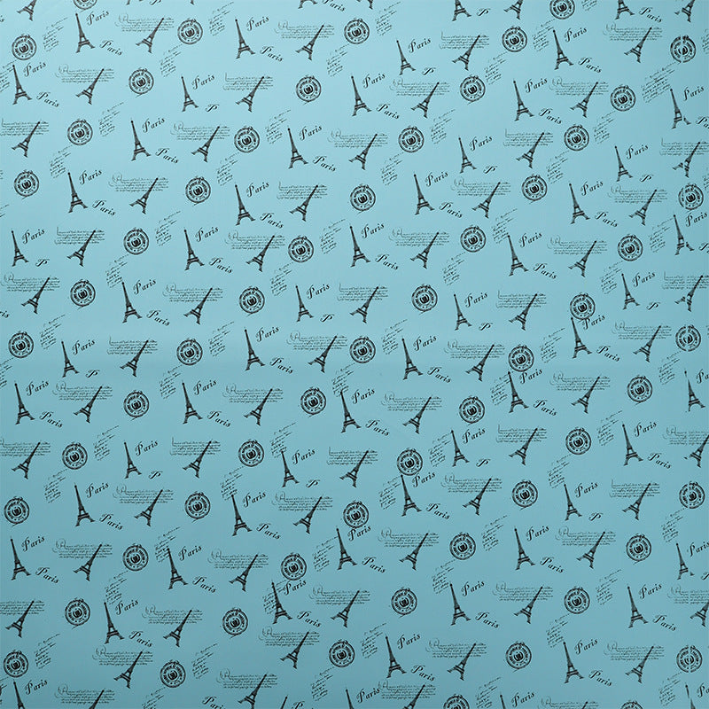 Eiffel Tower Wrapping Paper Pack 20 (57x57cm).