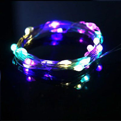 Valentine's Day flower packaging material bouquet gift mounted led crystal light string