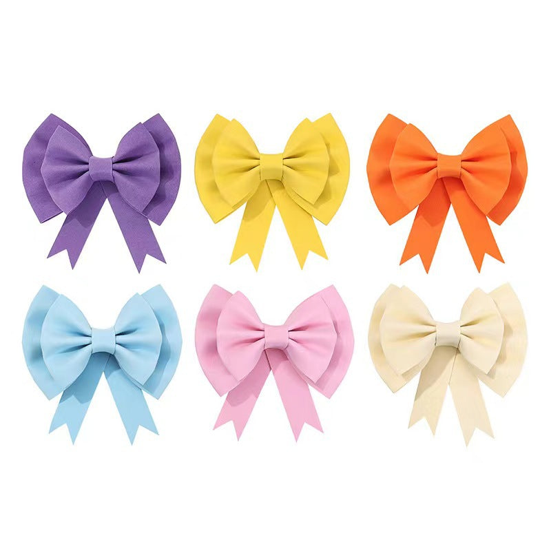 Bow Tie Decoration Holiday Birthday Gift Box Bouquet Sponge Paper Bow Tie Accessory