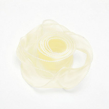 Pearl Fishtail Yarn Ribbon Floral Flower Packaging Ribbon,4cm*3.6m