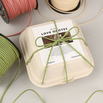 Braided Suede Cord – DIY Decorative Rope for Crafts, Leather & Tassels