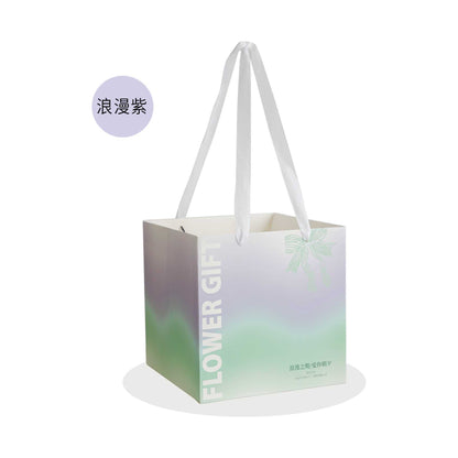 Flower Tote Bag Premium Feeling Packaging Dream Shadow Butterfly Bouquet Tote Bag