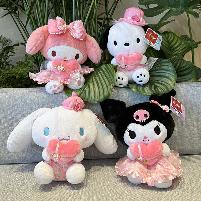 Kuromi Plush Doll, Cinnamoroll Stuffed Pillow