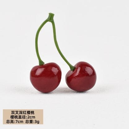 Artificial Foam Cherry Fruit – Home Decor, Shop Display & Photography Prop 20pcs