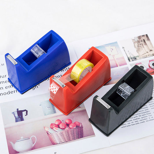 Tape holder cutter transparent tape office supplies desktop stationery