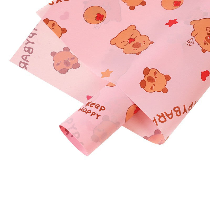 Capybara Wrapping Paper Pack 20 (57x57cm).
