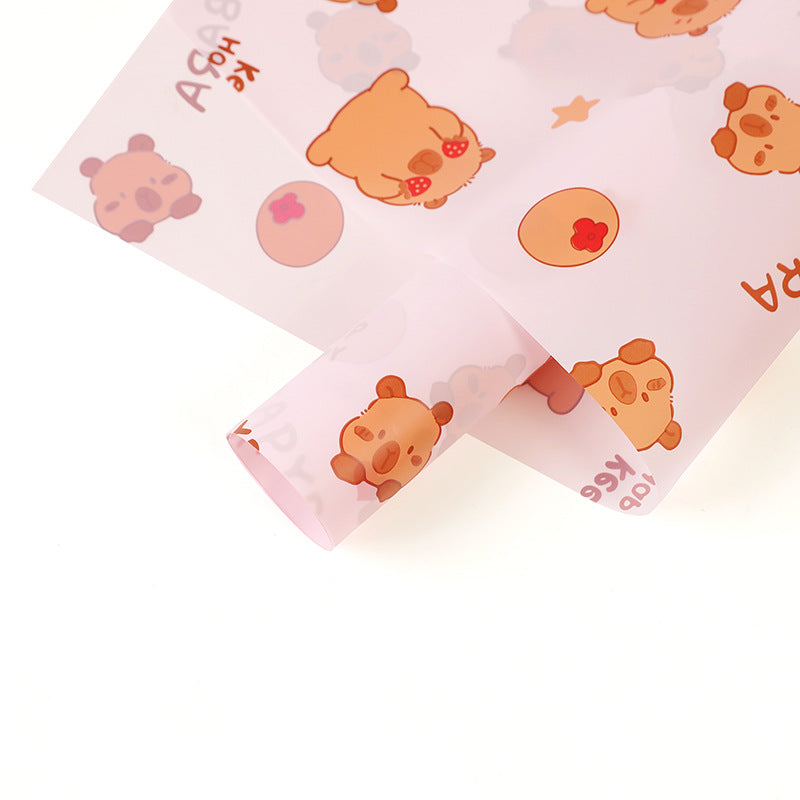 Capybara Wrapping Paper Pack 20 (57x57cm).