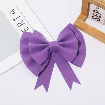 Bow Tie Decoration Holiday Birthday Gift Box Bouquet Sponge Paper Bow Tie Accessory