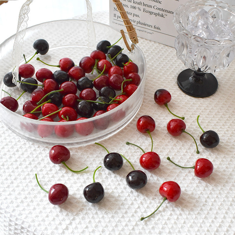 Artificial Foam Cherry Fruit – Home Decor, Shop Display & Photography Prop 20pcs