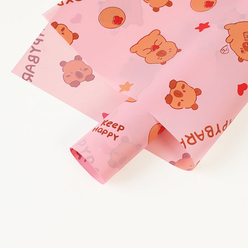 Capybara Wrapping Paper Pack 20 (57x57cm).