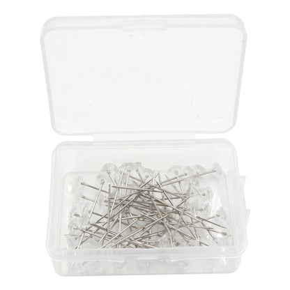 Clear Acrylic Diamond Pin – Hair, Veil & Bouquet Fixing Pin for Accessories