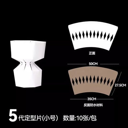 Bouquet Styling SheetFlower Packaging Bouquet Liner Fixing Support Paper