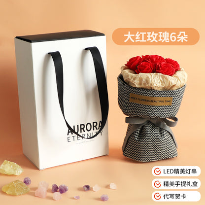 Eternity Flower Gift Rose Bouquet Dried Flower Simulation Soap Flower