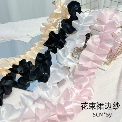 White Lace Decorative Floral Accessories