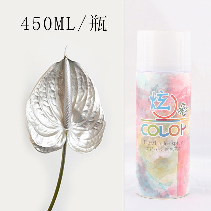 Flower Spray Color StainFlower Spray Paint StainDazzle Spray,450ml