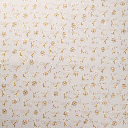 Eiffel Tower Wrapping Paper Pack 20 (57x57cm).