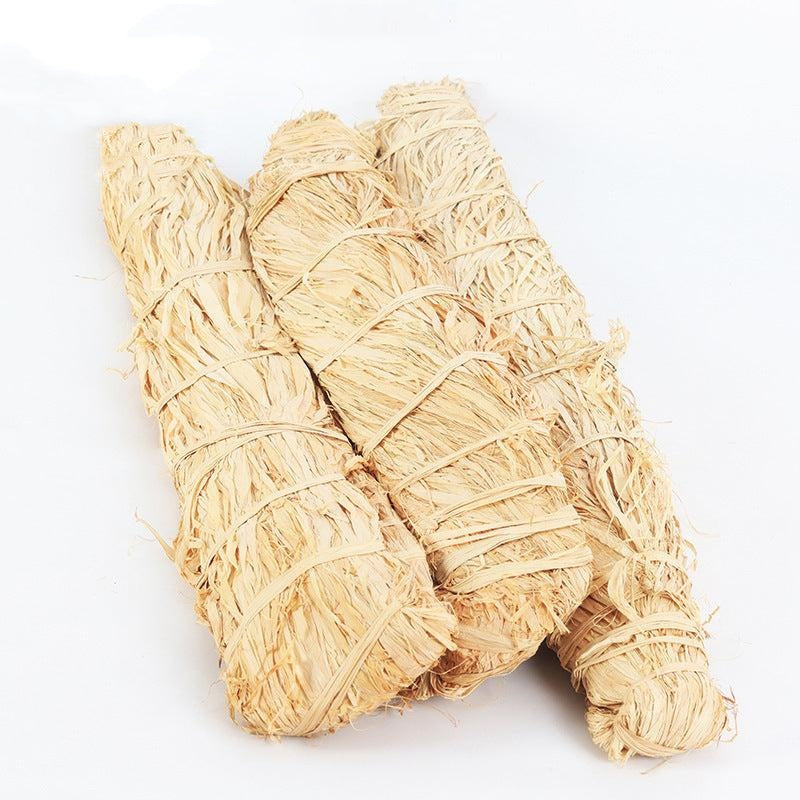 Flower Packaging Materials Natural Raffia Bouquet Gift Wrap