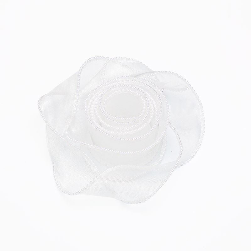 Pearl Fishtail Yarn Ribbon Floral Flower Packaging Ribbon,4cm*3.6m