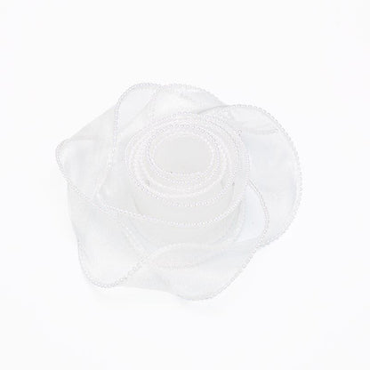 Pearl Fishtail Yarn Ribbon Floral Flower Packaging Ribbon,4cm*3.6m