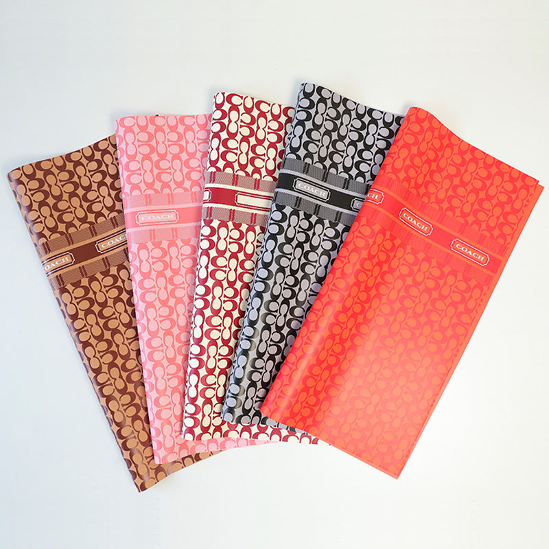 Luxury Fashion Flower Bouquet Wrapping Paper – Premium Bouquet Paper – 20 Sheets