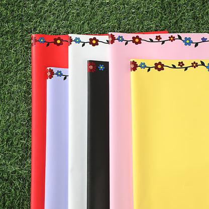 Creative Colorful Flower Wrapping Paper – Waterproof Bouquet Paper – 20 Sheets