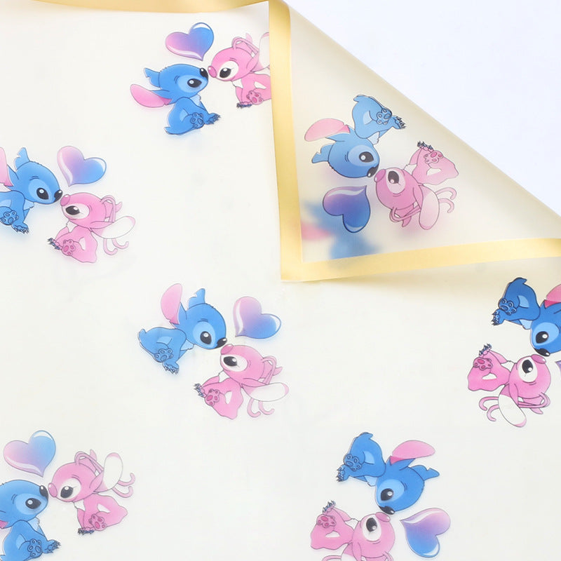 Luxury Plastic Flower Wrapping Paper – Premium Gift & Bouquet Paper – 20 Sheets