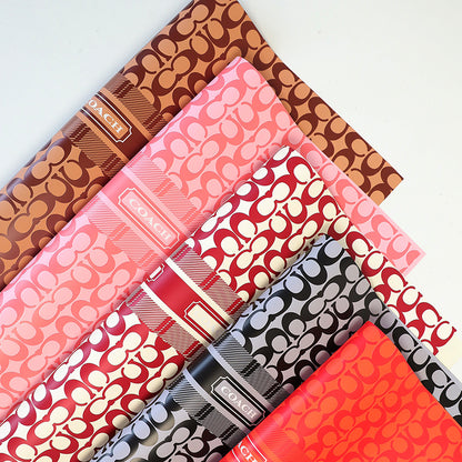 Luxury Fashion Flower Bouquet Wrapping Paper – Premium Bouquet Paper – 20 Sheets