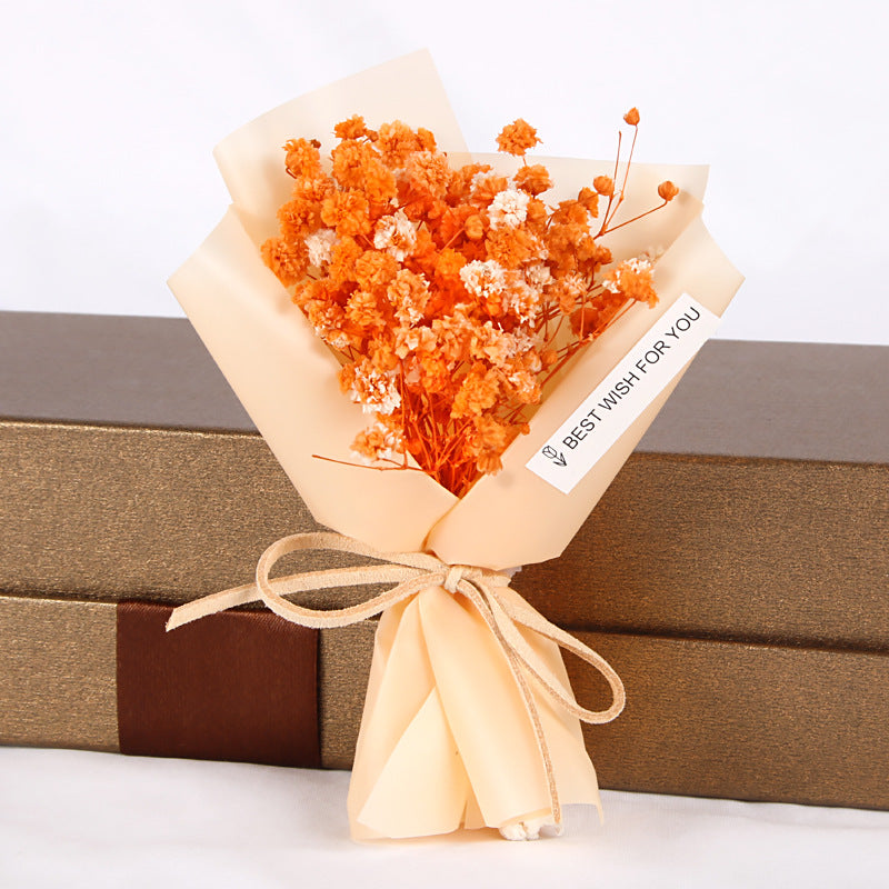 Gypsophila mini dried flower bouquet creative ins everlasting flower