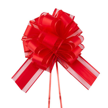 Natural Color Organza Ribbon – Solid Color Curling Ribbon for Bouquets & Gifts 20pcs