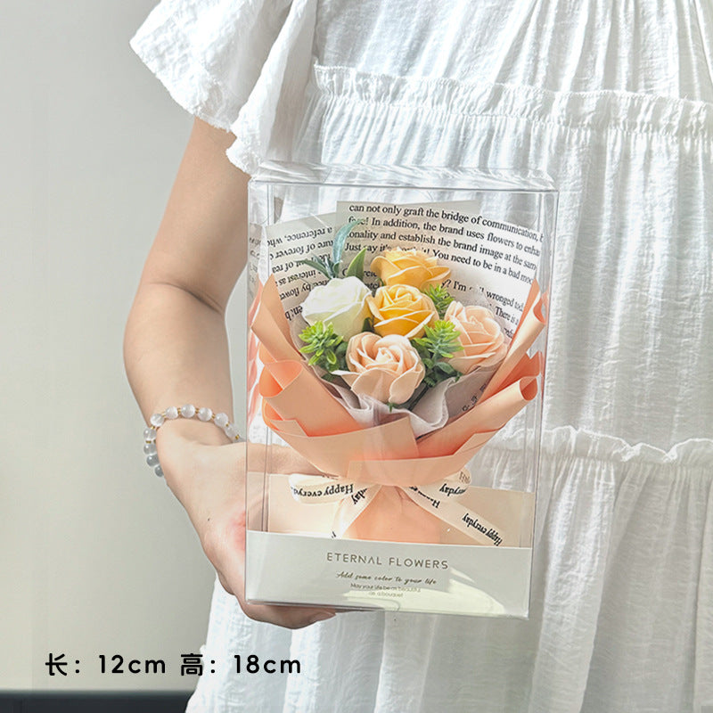 Soap Flower Gift Bouquet Perpetual Flower Simulation Flower