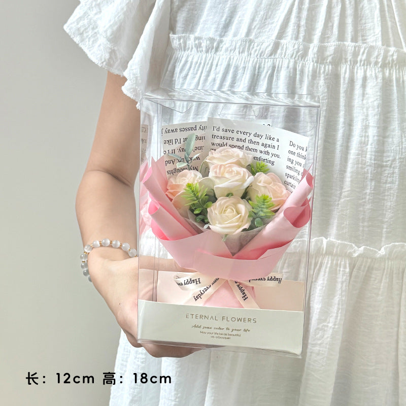 Soap Flower Gift Bouquet Perpetual Flower Simulation Flower