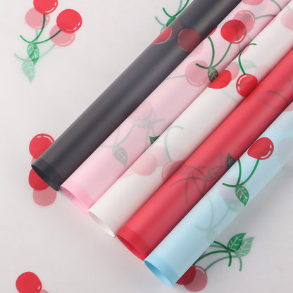 Cherry Hansel Paper Waterproof Printing Matte Paper Floral Flower Packaging