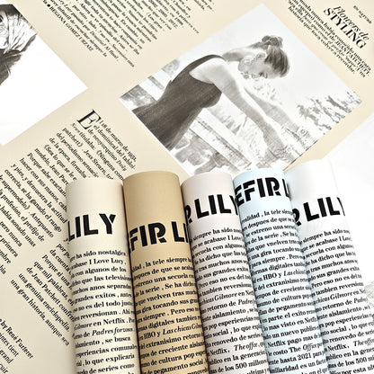 New Fashion Weekly Flower Wrapping Paper Wrapping Paper Vintage English Newspaper Waterproof