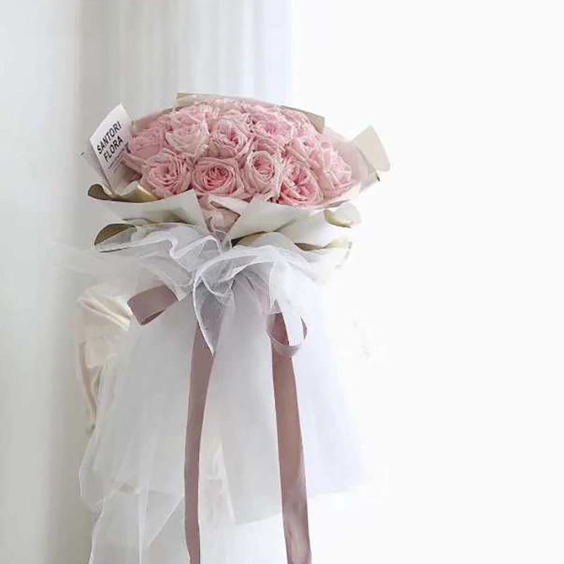 Flower wrapping liner bouquet wrapping veil rose wrapping netting