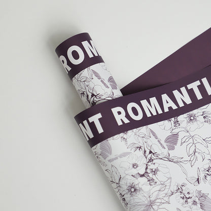 Valentine’s Day Bouquet Gift Wrapping Paper – Waterproof Flower Paper – 20 Sheets