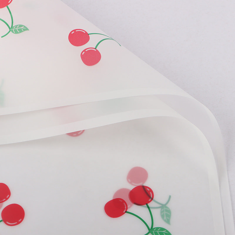 Cherry Hansel Paper Waterproof Printing Matte Paper Floral Flower Packaging