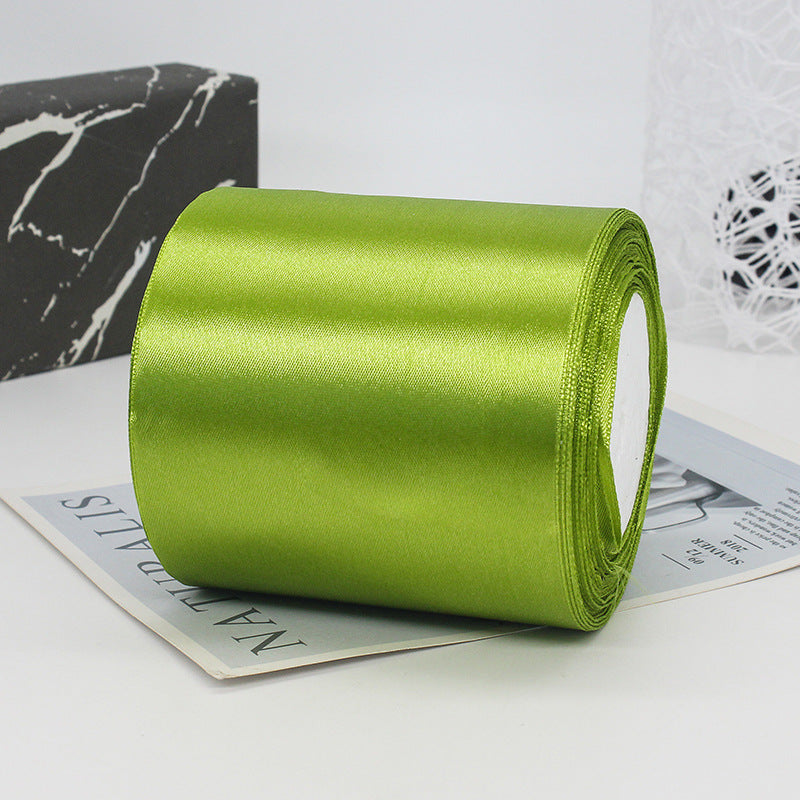 10cm Satin Ribbon Holiday Celebration Decoration Ribbon,10yards